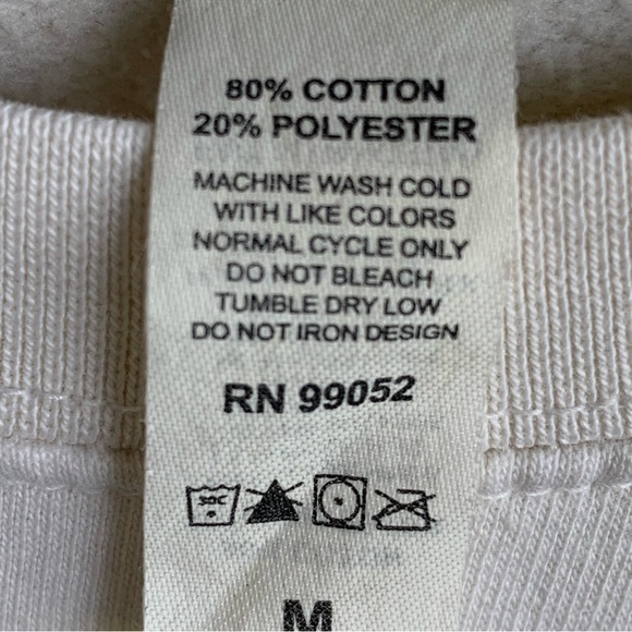 Harry Styles Love On Tour 2021 Official Crewneck Sweatshirt M White - Picture 5 of 7